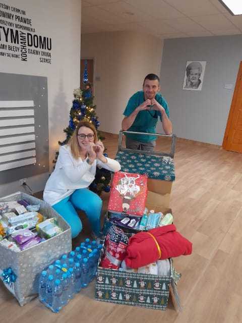 podziękowanie za dary