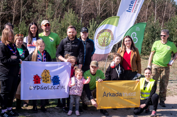 Akcja sprzątania w Fordonie z okazji Dnia Ziemi