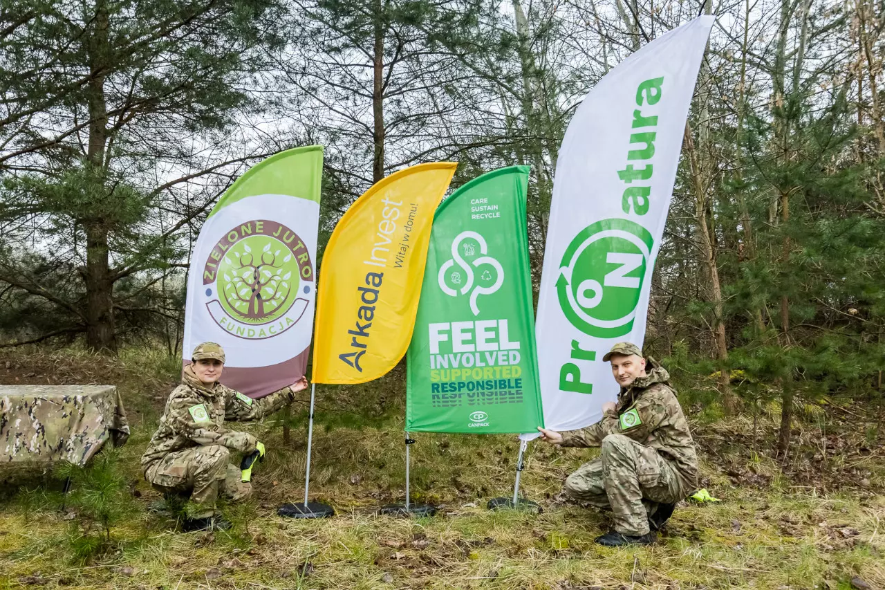 Wspólne sprzątanie lasów i terenów zielonych