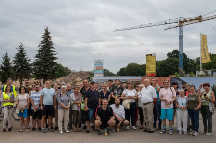 Pierwszy spacer po Flisach z Arkadą