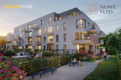 Nowe Flisy - nowe osiedle mieszkań w Bydgoszczy - budynek D
